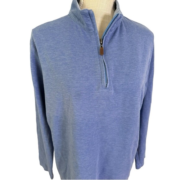 Mizzen+Main Men's Fairway Pullover Sweater Size Medium - Picture 3 of 8